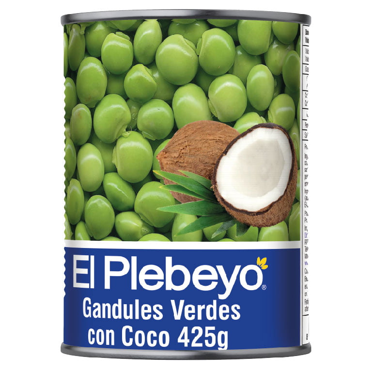 Gandules con coco PLEBEYO