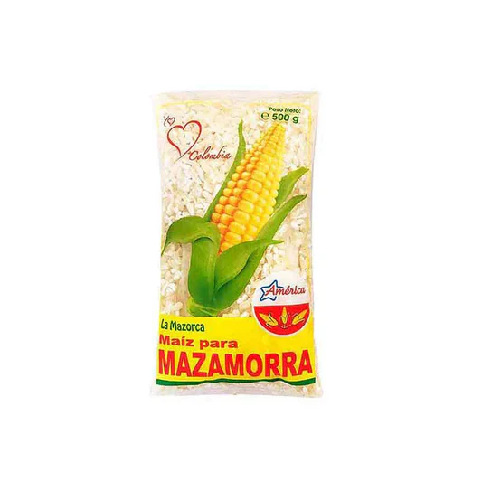 Maíz mazamorra blanca AMERICA